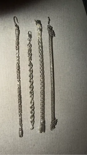 Pulseiras de prata 925
