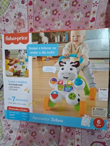 ANDADOR APOIADOR ZEBRA FISHER-PRICE