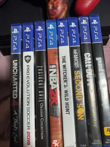 Lote 7 Jogos PS4 Originais