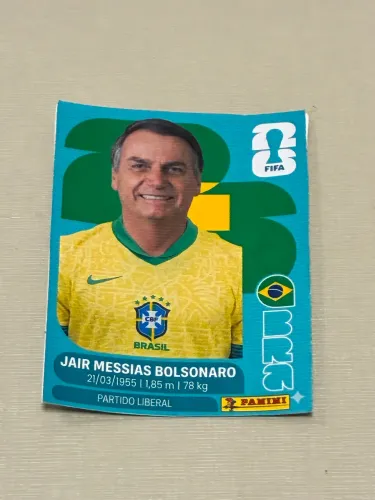 FIGURINHA JAIR BOLSONARO 2026