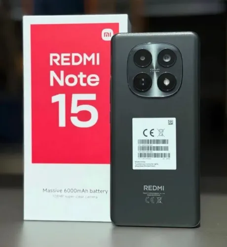 Xiaomi Note 15 256GB-8GB, novo(lacrado) , NF e garantia. Entregamos