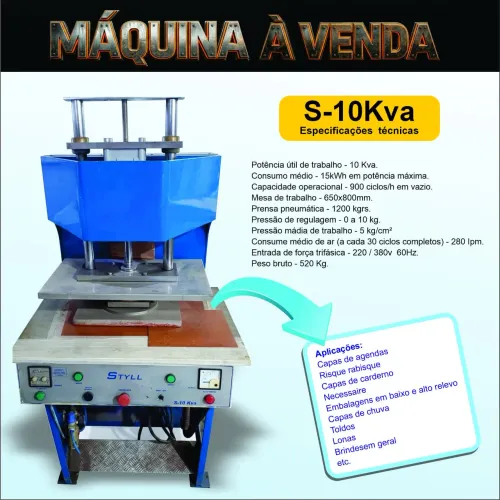 Máquina de Solda Eletrônica Styll ( Alta frequência )