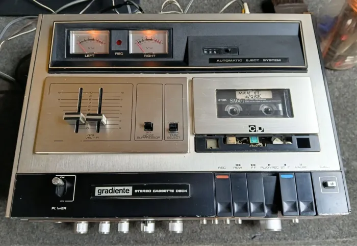 Tape Deck de Mesa