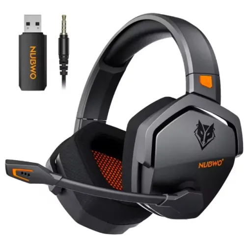 Headset Gamer Sem Fio Nubwo G06 2.4GHz Bluetooth Surround Microfone