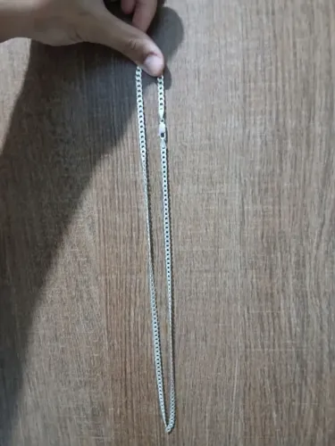 Corrente de prata 925 5mm 70 cm - Bom estado