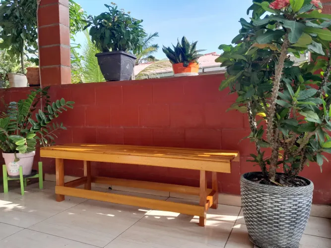 Bancos de Madeira