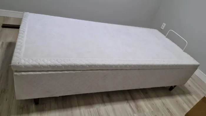 Cama bau solteiro ortobom idea