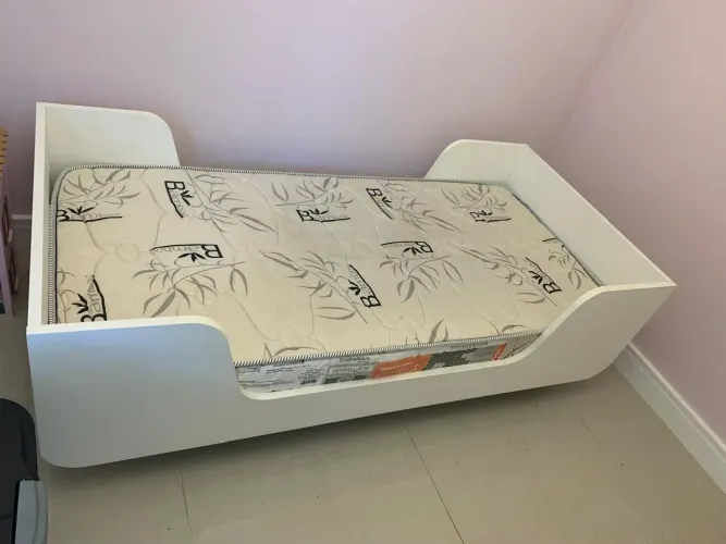 Cama e colchão para seu pequeno 