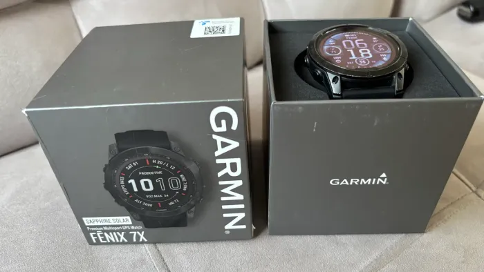 Garmin Fênix 7x Sapphire Solar