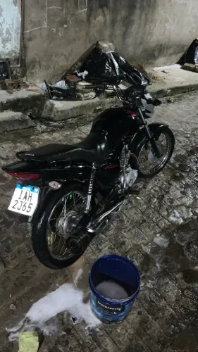 125 fan 2009 pronta pra transferir, penei novo, relação nova, parte de cima já da 150