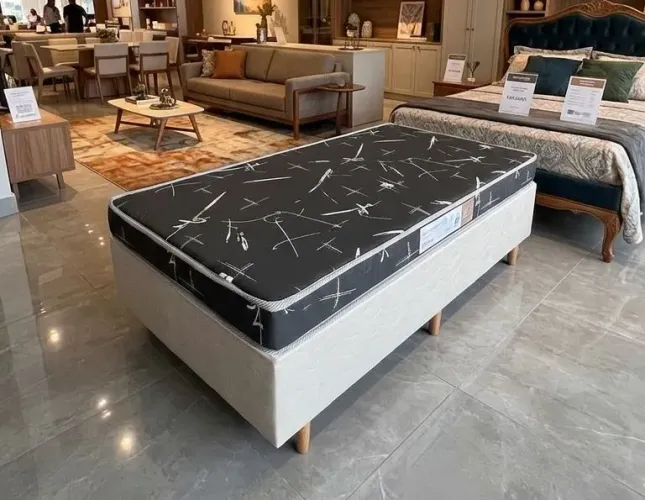 cama solteiro de espuma - entregamos no mesmo dia do pedido 