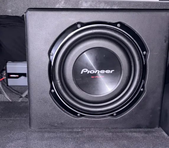 Subwoofer Pioneer Slim 12 P. 400w RMS + Amplificador SounDigital 400w RMS 400.2