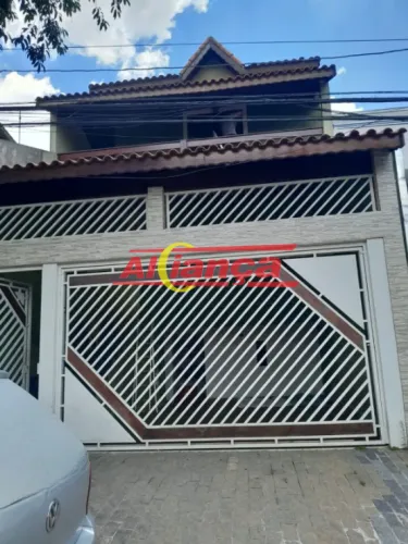 Sobrado para alugar com 3 quartos, sendo 1 suite, 140m² - Jardim Santa Mena - Guarulhos/Sp
