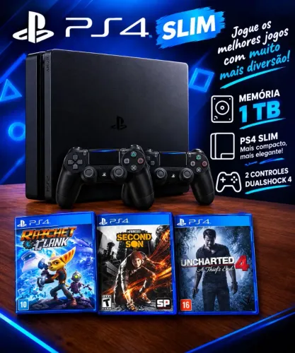 Ps4 slim 1Tb