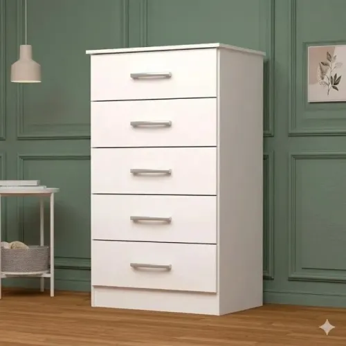 Cômoda de Quarto Jéssica Branco