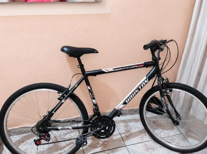Bicicleta Foxer Hammer Aro 26 Preta Houston<br>4.4(5 avaliações de usuários