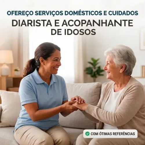 Diarista e Cuidadora de Idoso