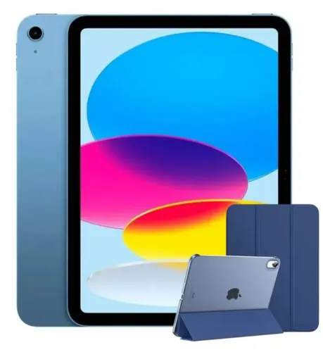 Apple iPad 11 A16 Wi-fi 128gb Azul, NOVO, Lacrado + Capa