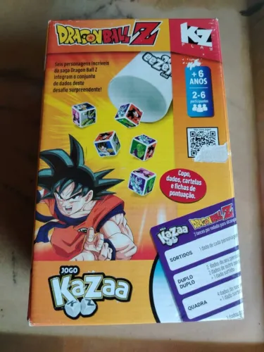 Kazaa Dragon Ball Z Jogo de Dados da Elka