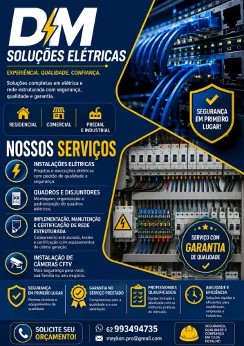 Todo tipo de Serviços Elétricos