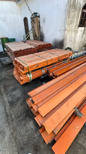 Chapa de piso, estrutura metálica, viga, Aço $27mil