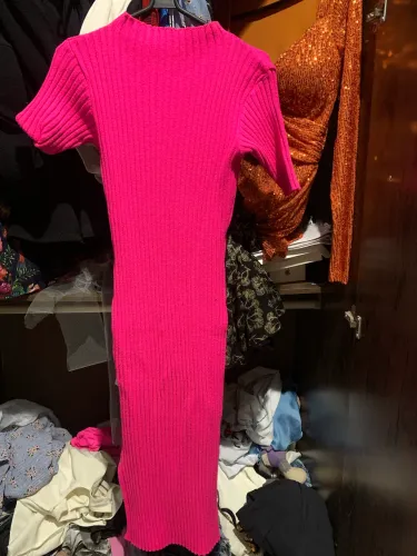 Vestido tricô