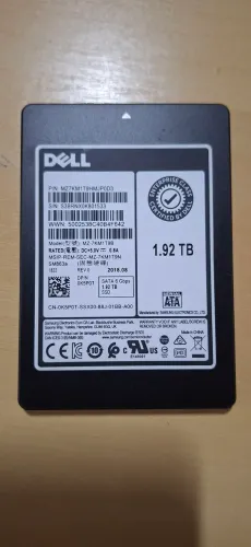 SSD Dell Enterprise 1.92TB sata 6Gbps (99% saúde)