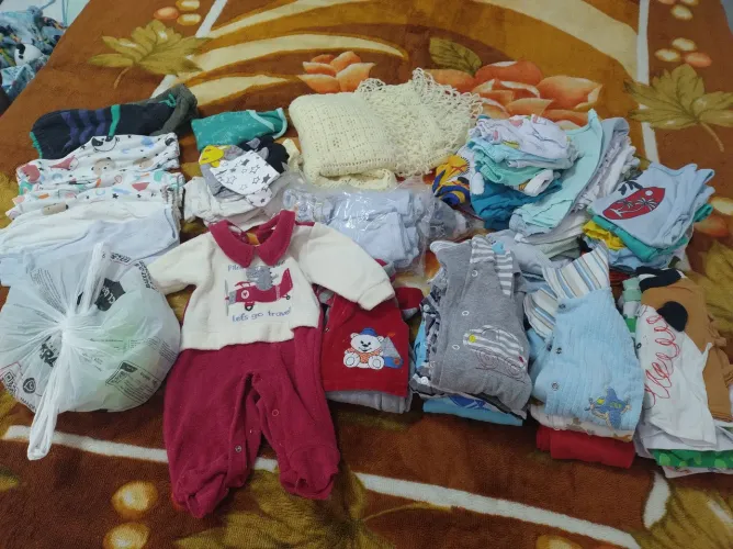 Combo roupa bebê até 3 meses