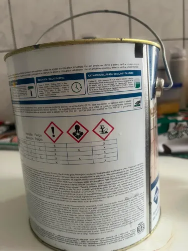 Tinta amarela poxi HBA 301