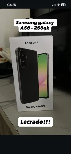 Samsung galaxy A56-256gb lacrado