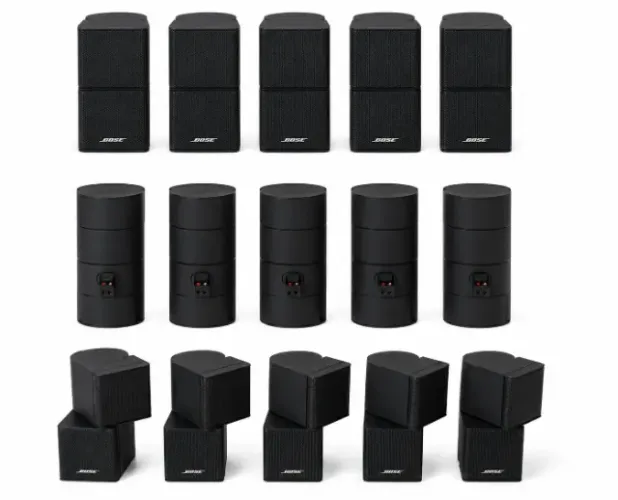 Kit 5 Caixas Satélites Original Bose Jewel Cube Series Ii Micro