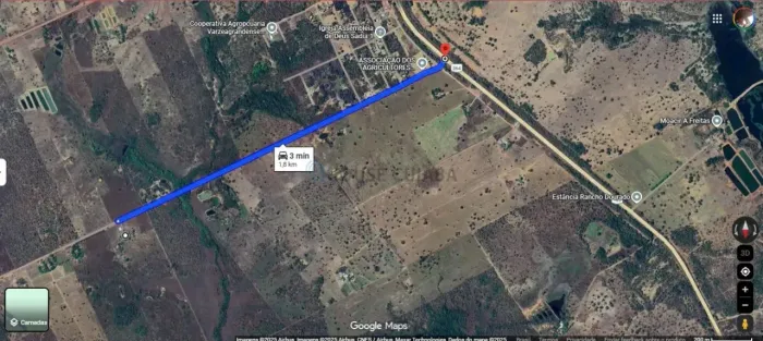 VENDO!!! Um sitio de 17 hectares somente a terra aberta na pastagem no assentame
