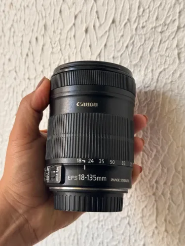 Lente canon 18-135mm
