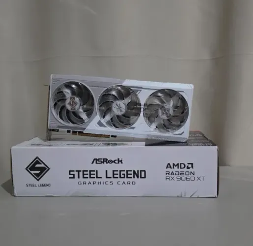 Placa de Vídeo RX 9060xt 16Gb AsRock Steel Legend