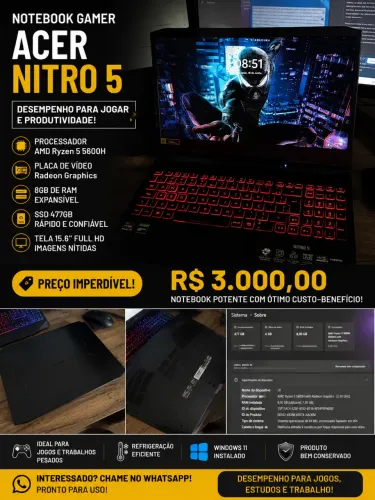 NOTEBOOK ACER NITRO 5