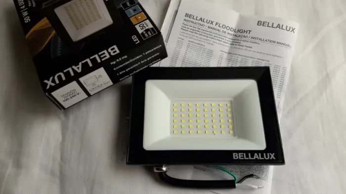 Refletor Led Bellalux 50w 4000lm 6500k 110/220v Ip65