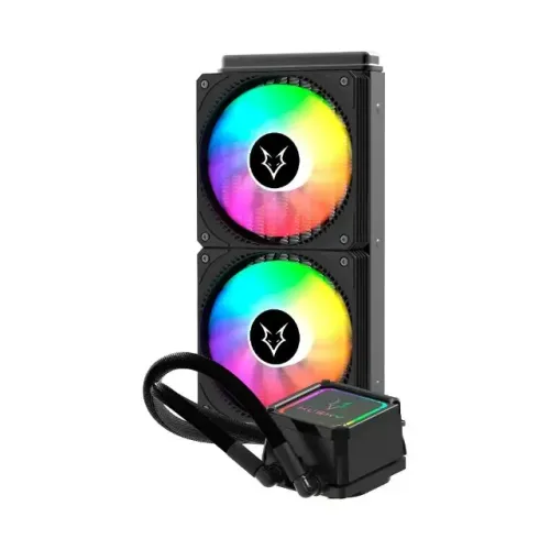 Water Cooler iluminação ARGB 240mm AMD e Intel Preto (NOVO)