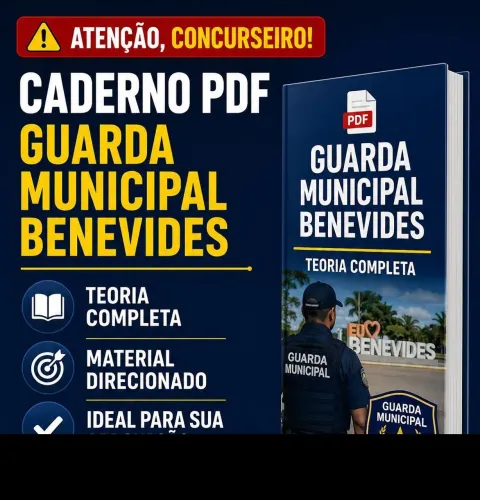 Apostila Guarda Civil Municipal Benevides