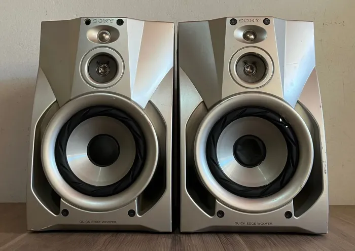 Par Caixas Sony Ss-j50av 130 RMS Cada *Aiwa*Philips Leia Descrição 