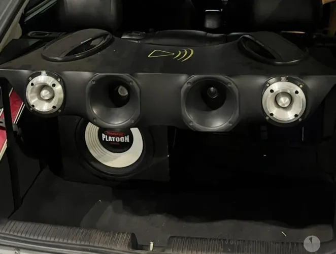 Som Automotivo - Caixa Personalizada + Tomahawk Platoon 3500 + Pioneer