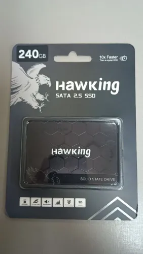 SSD 240GB SATA HAWKING NOVO COM GARANTIA