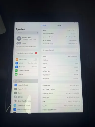 iPad 9 geração 64 GB