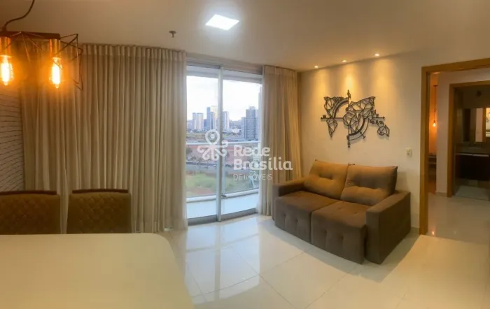 Rua Copaiba 1 Quarto Semi mobiliado - PRONTO PARA MORAR DF PLAZA