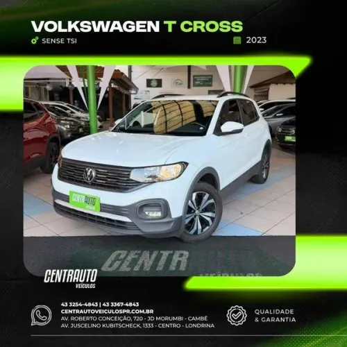Volkswagen T-Cross Sense 1.0 TSI Flex 5P Aut. 2023