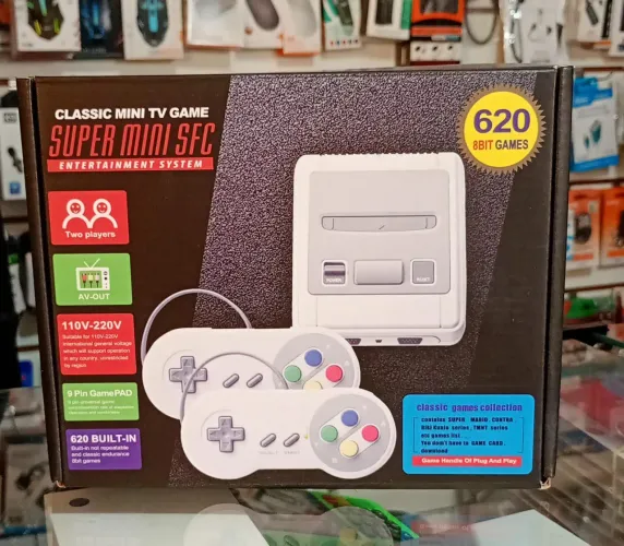 Mini Video Game Super Retro 620 Jogos Classicos - Novo