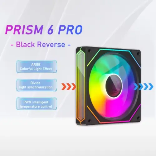 Fan (REVERSA) Zezzio Prism 6 PRO 120mm