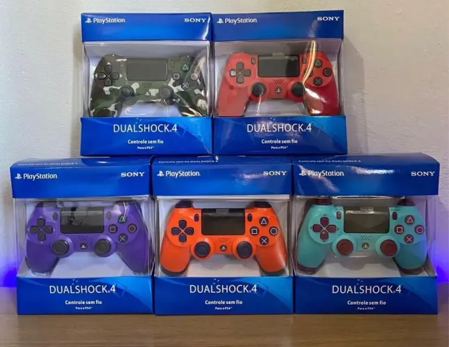 Controle Ps4 Compatível SMARTV PC NOTEBOOK