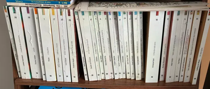 Coleção Folha Os pensadores 30 volumes