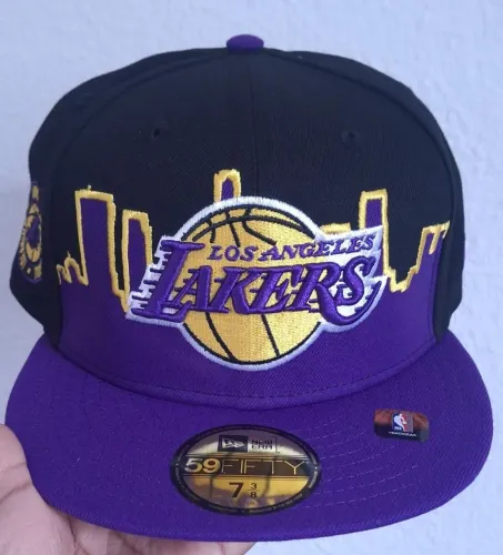 Boné Original New Era 59FIFTY Los Angeles Lakers Tip-Off Fitted - 7 1/2 - 7 1/4 e 7 3/8