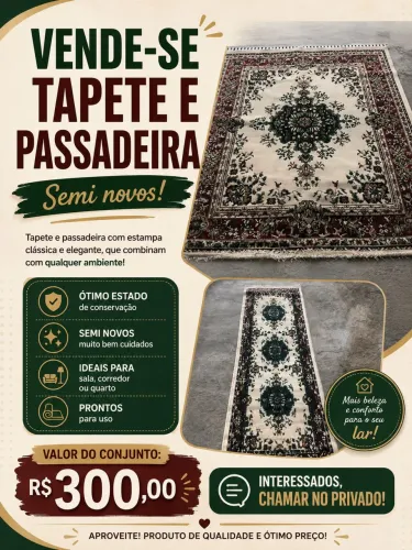 Tapete importado 